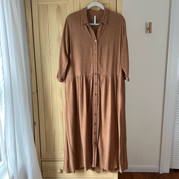 Rachel Pally Leo Dress in Nutmeg in Size Small - Picture 5 of 9